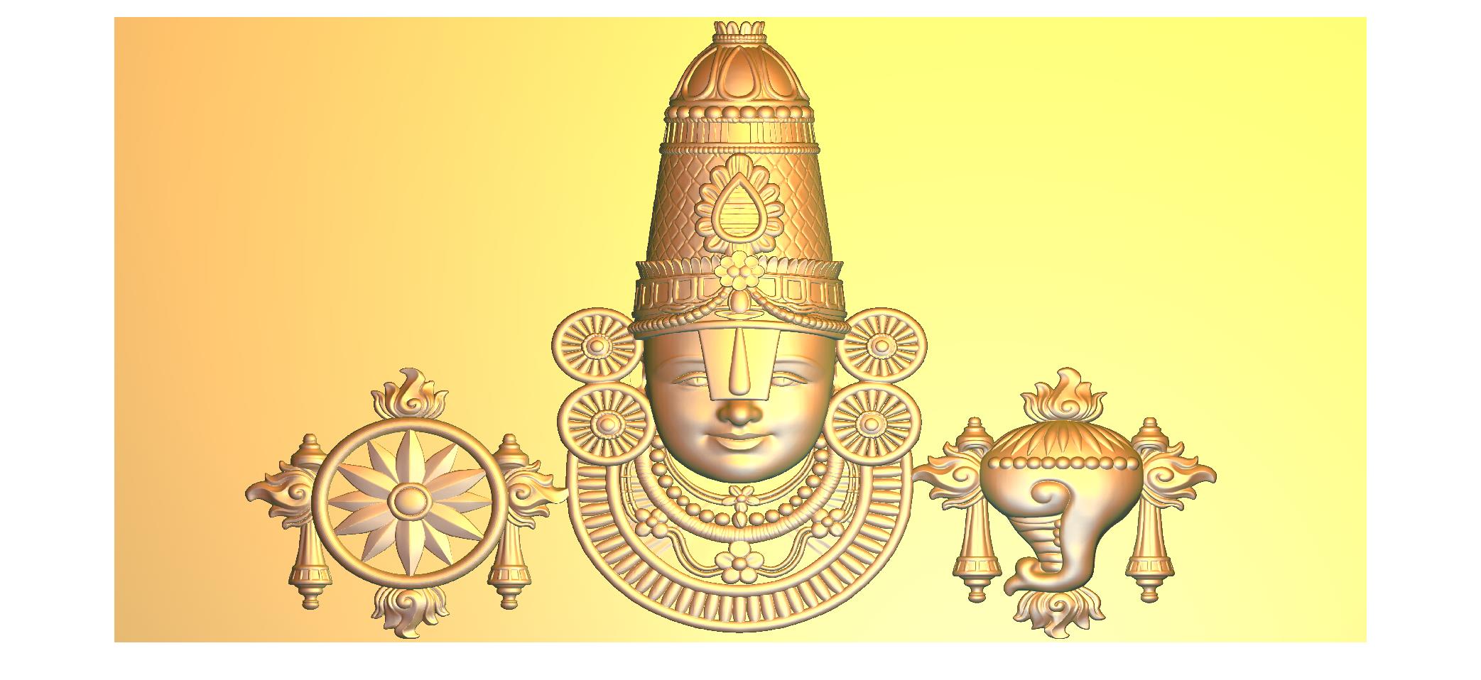 Balaji CNC Designer RLF File | 3D Wood Carving Design