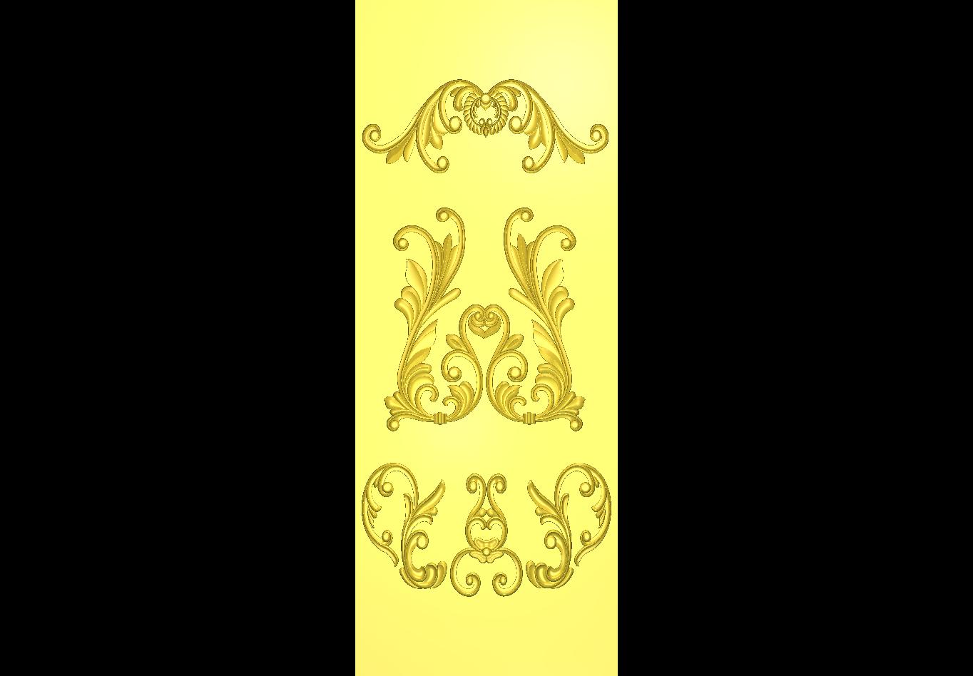 CNC Design Door 3D