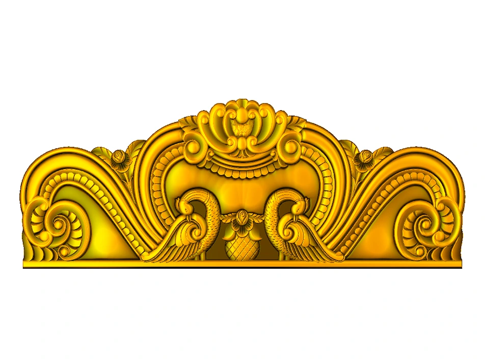 CD - 30 Traditional Decorative Archway Relief Carving Design