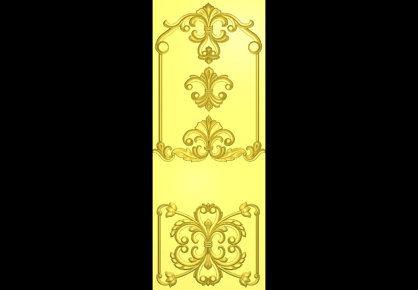 CNC Design Door 3D