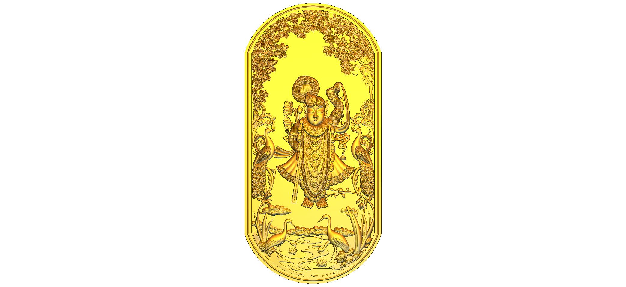 Shri Nath Ji Premium CNC RLF Design File