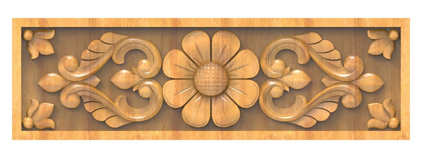JK DD - 10 Divine Carved Relief CNC Design