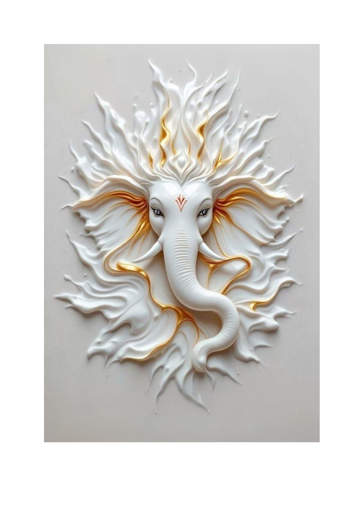 God - 2 Divine Carved Relief CNC Design