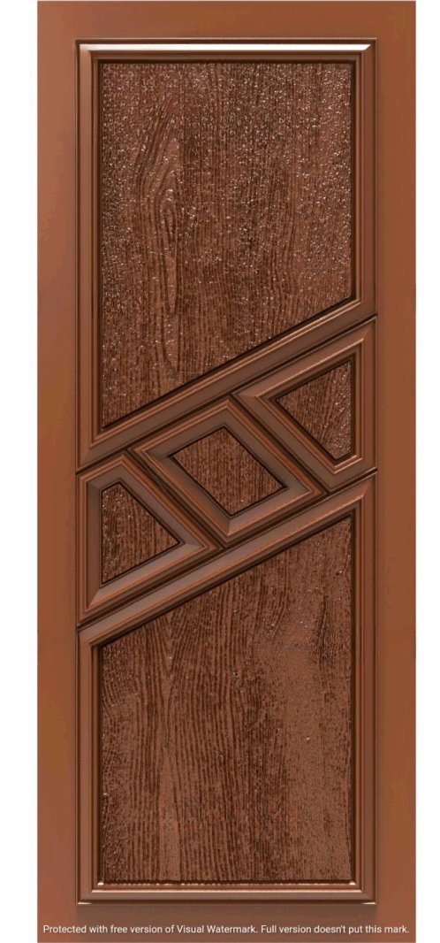GLOSSY DOOR DESIGNS - 17 Modern Geometric Abstract Wood Carving 3D Model