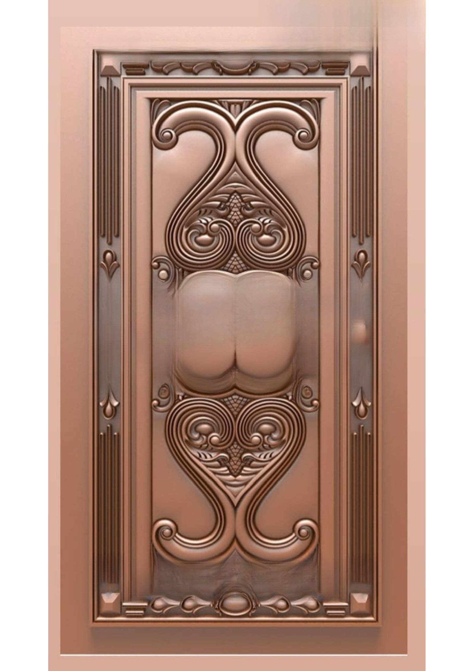 Doors B - B-40 Divine Carved Relief CNC Design