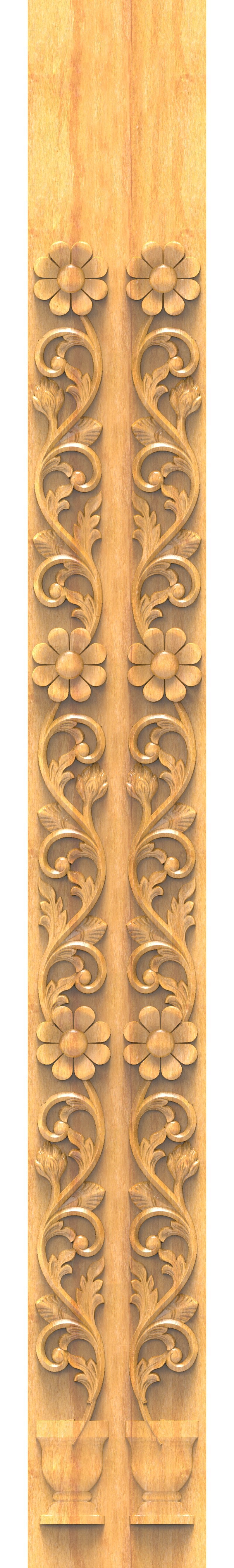 JK TEN BORDER - JKB-29 Divine Carved Relief CNC Design