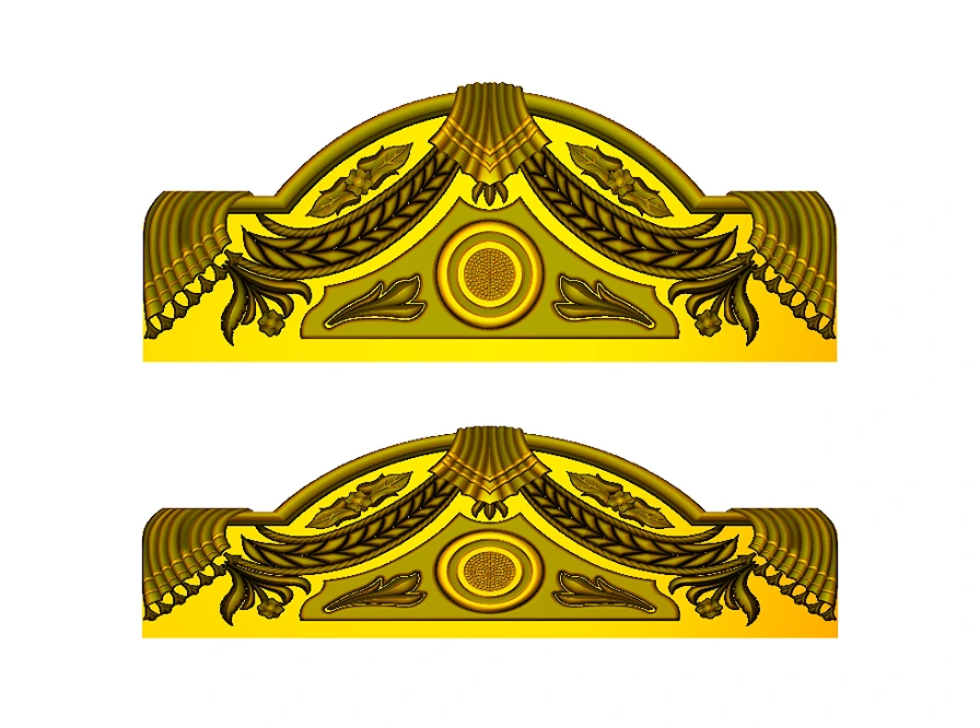 CD - 93 Divine Carved Relief CNC Design