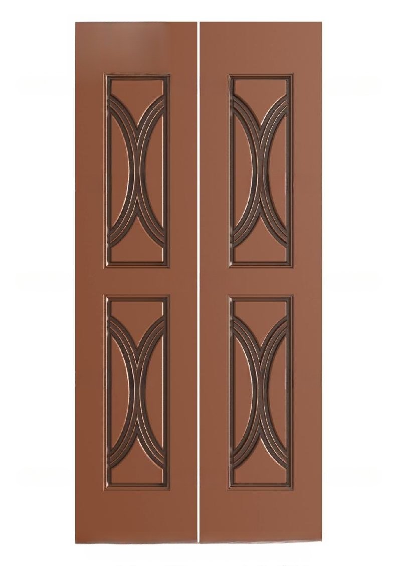 TRENDY DOORS - 58 Geometric Arch Modern Panel Carving Design