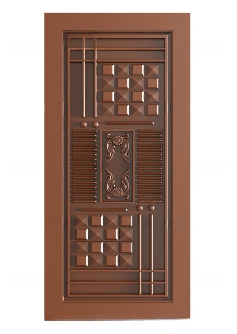 TRENDY DOORS - 27 Modern Geometric Panel Carving Design
