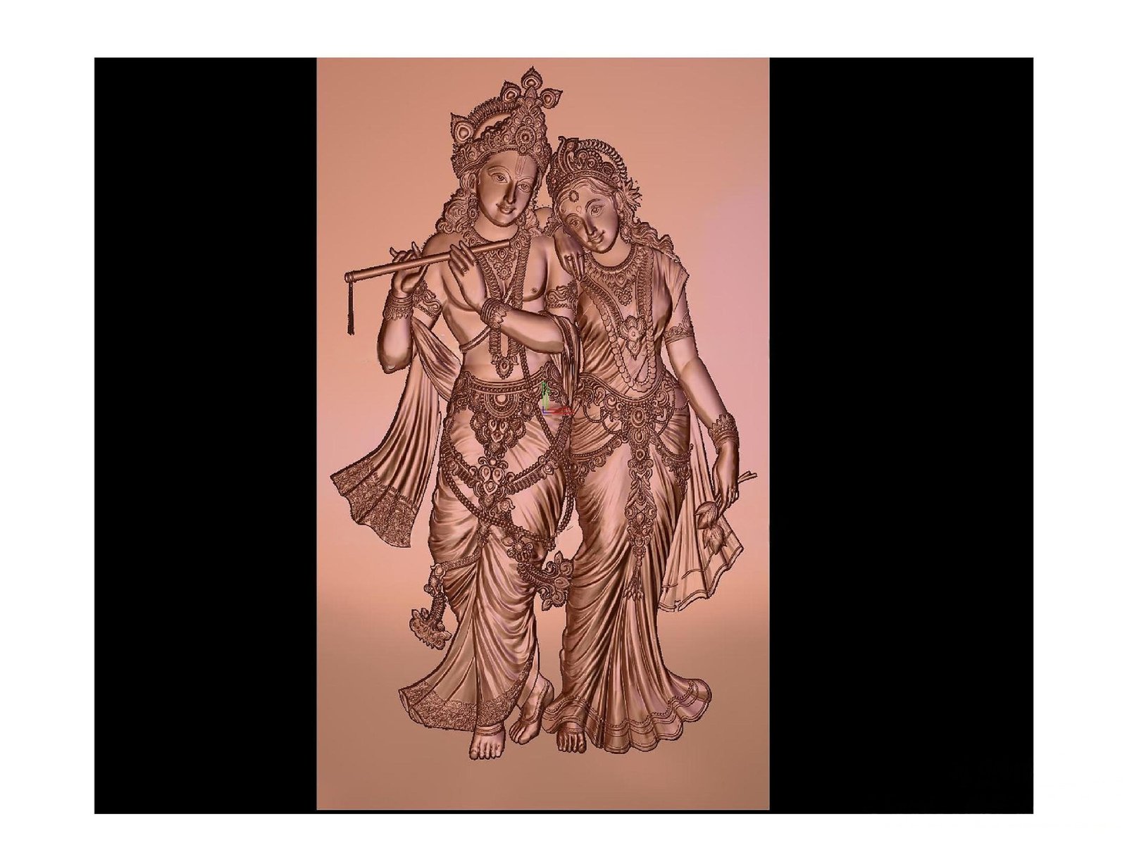 Gods GN - 43 Divine Carved Relief CNC Design