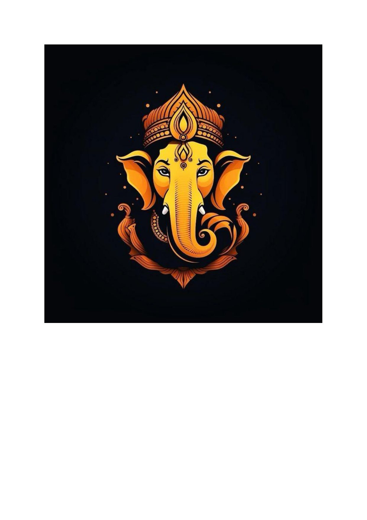 God - 15 Lord Ganesha Divine Spiritual 3D Relief Carving Model