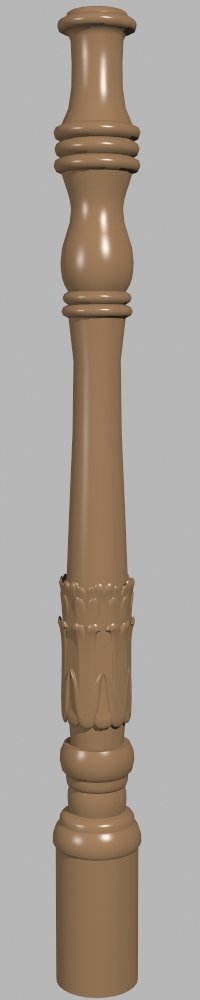 routery Pillar 3d - 11 Classical Architectural Wood Carving Column Design