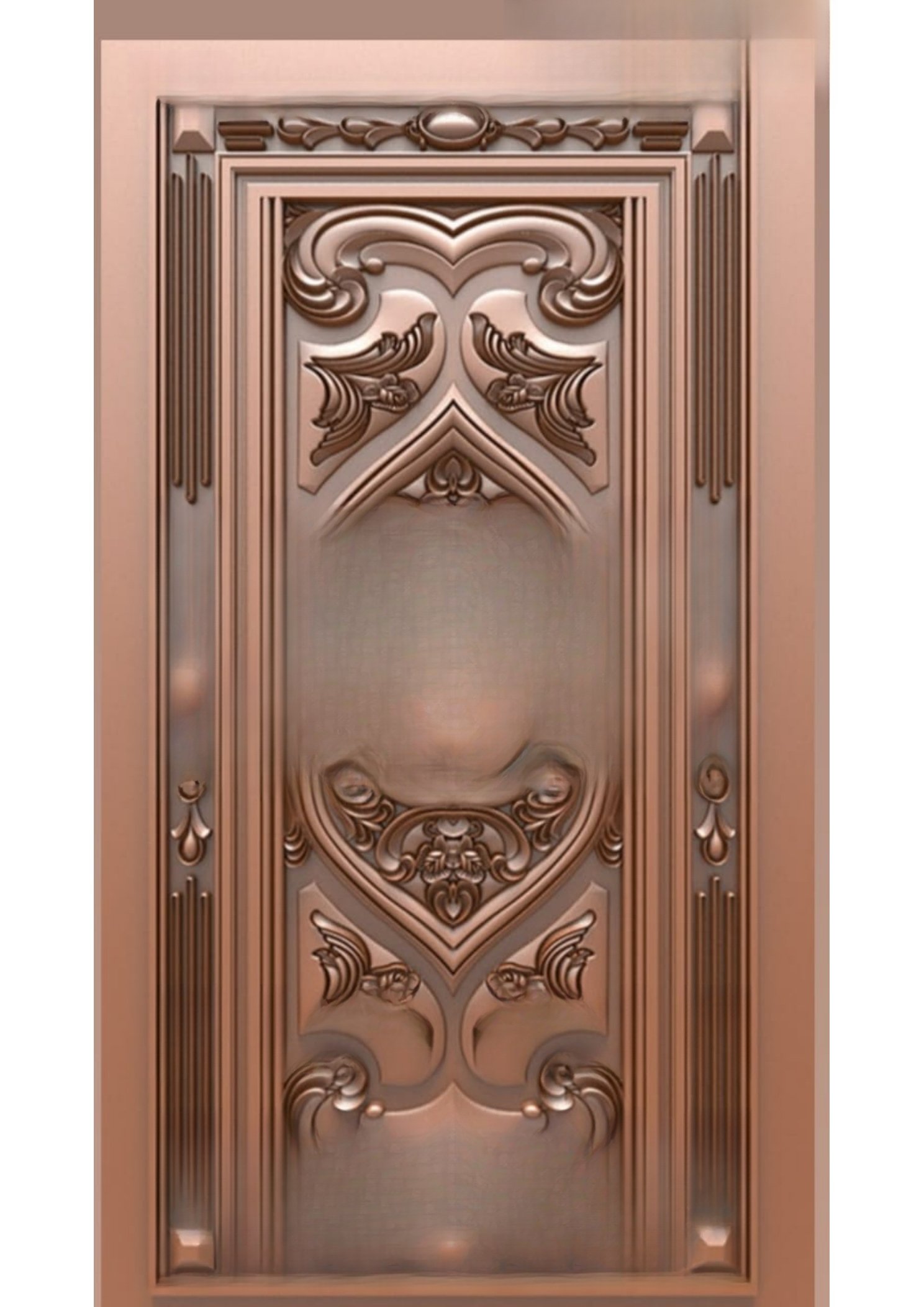 Doors - B-14 Divine Carved Relief CNC Design