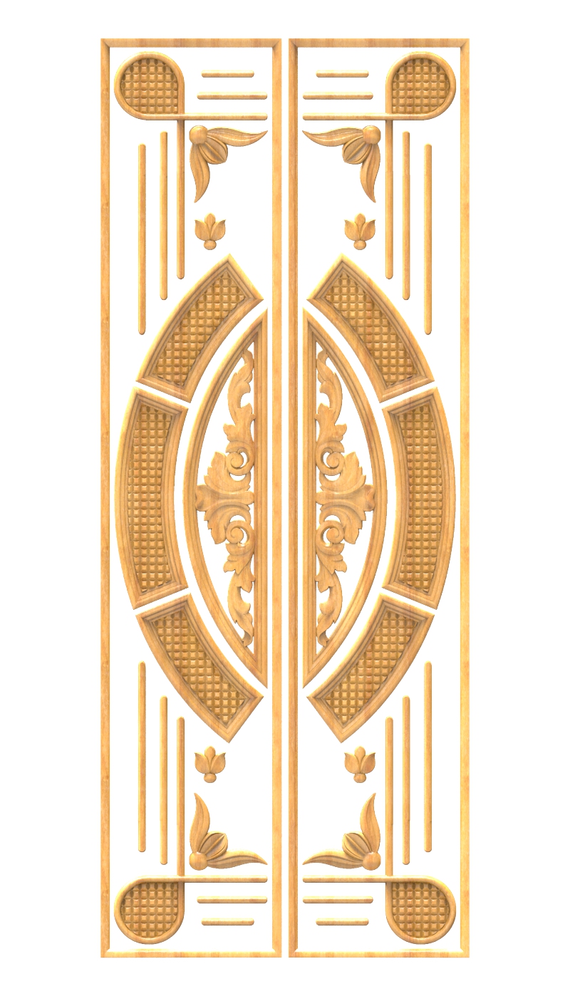 CNC Design Door 3D