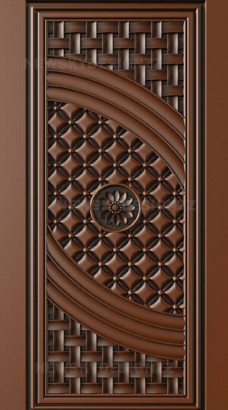 Premium Wooden CNC Door
